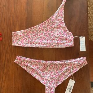 Frankie’s Bikini’s Papillon One Shoulder Bikini